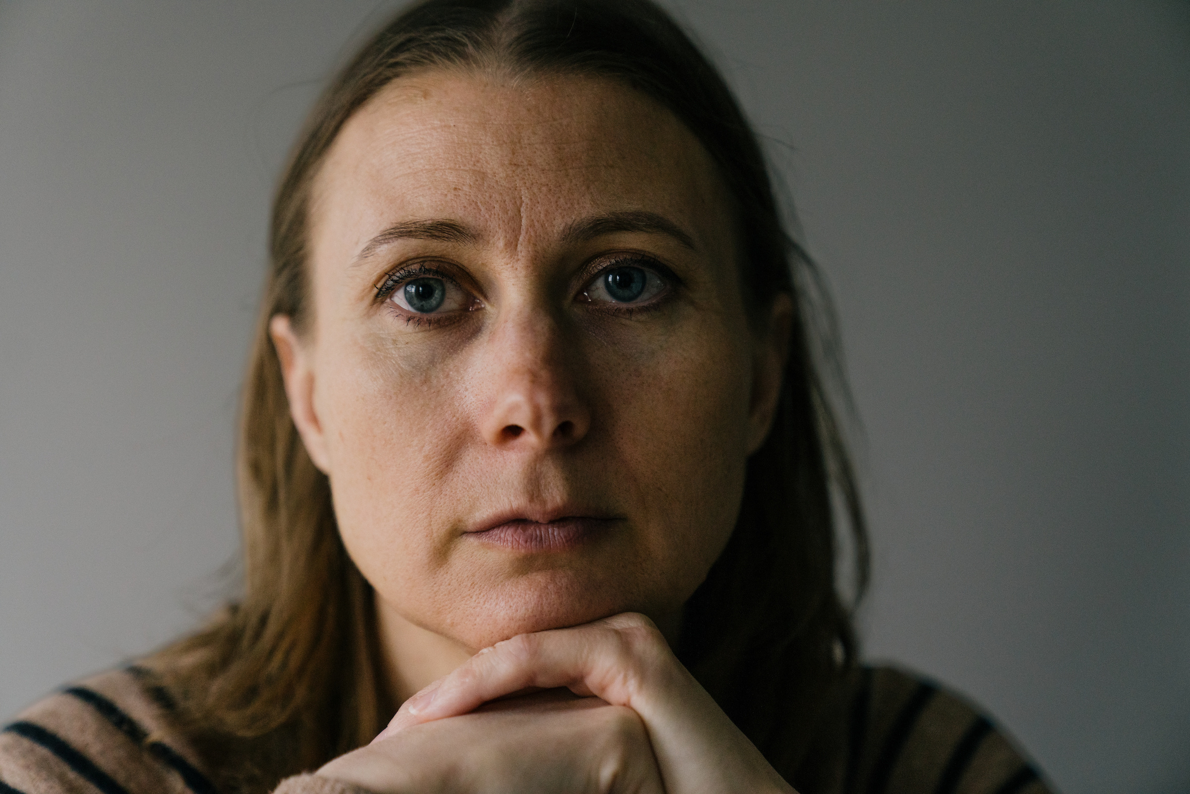 A portrait of Karen Hollitt in her West Virginia home.