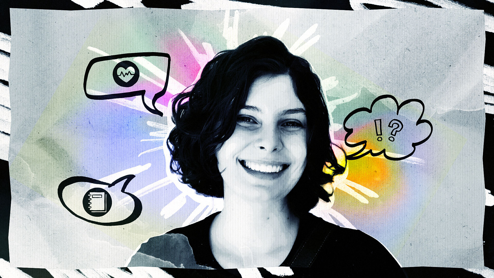 Photo illustration of Brianna Celix