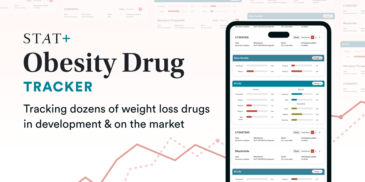 Obesity Drug Tracker - Tall Email Header