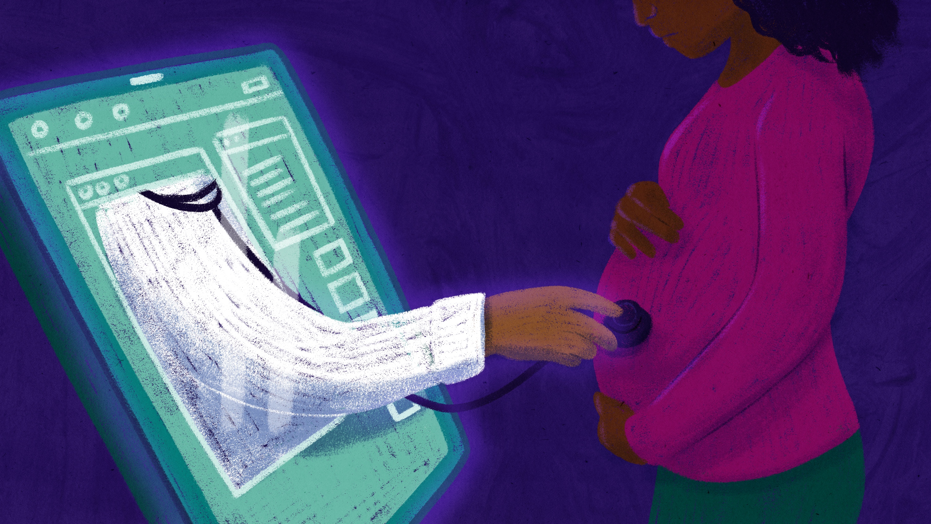 PrenatalTelehealth_Illustration_MollyFerguson_012323