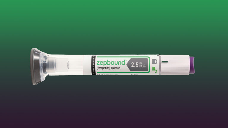 An illustration of a Zepbound injection.